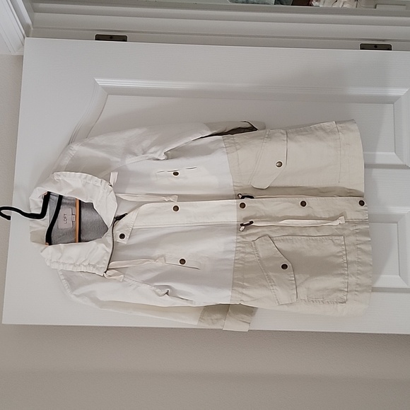 Nwot Ann Taylor Loft Utility Jacket Anorak Medium - Picture 2 of 9